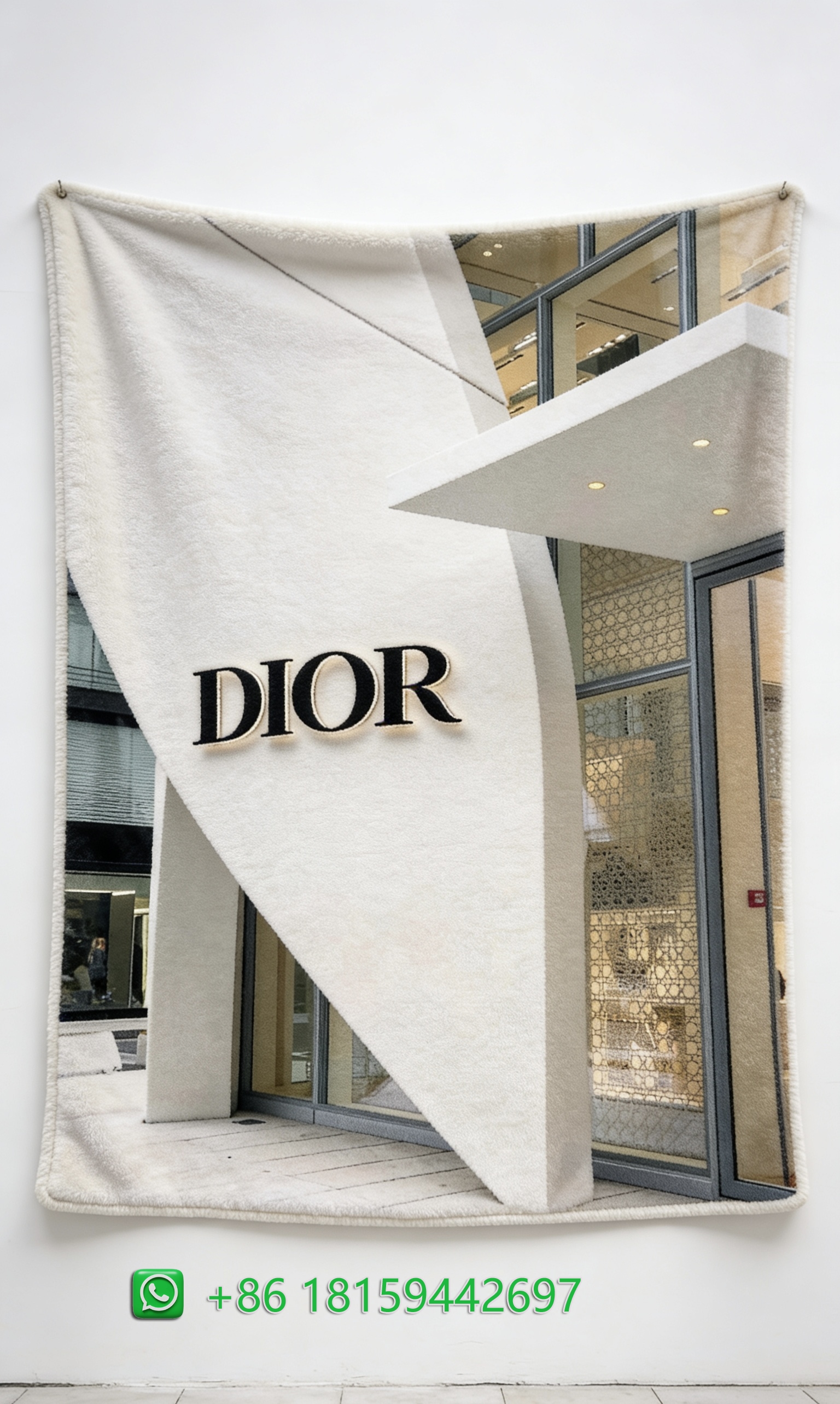 Dior Throw Blankets